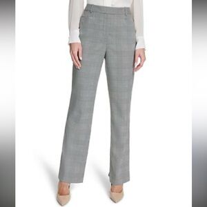 Brooks Brothers 346 Stretch Wool Blend Plaid Trousers
Size 10 | 30” Inseam